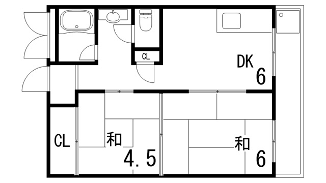 メゾン本山の間取り