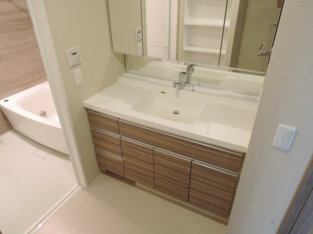 ライオンズ茨木ニューシティB街区（分譲）の洗面所