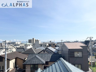 【展望】 | 神戸市兵庫区金平町一丁目　新築戸建 | 眺望良好！ルーフバルコニーからは海が望めます♪