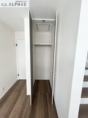 【収納】 | 神戸市兵庫区金平町一丁目　新築戸建 | 3階洋室約4.5帖の収納♪