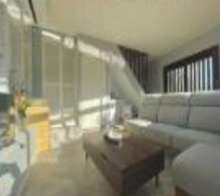 墨田区立花４丁目の戸建の居間・リビング