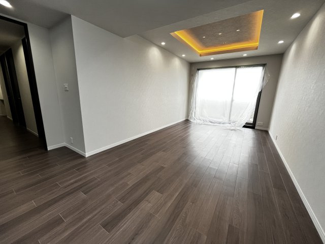 百道タワーの居間・リビング