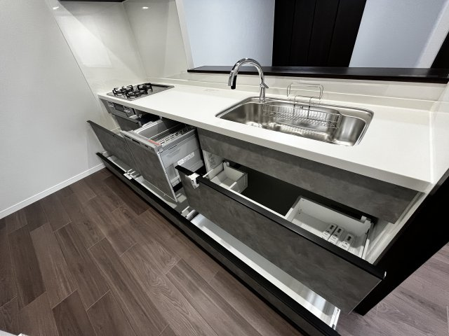 百道タワーのキッチン