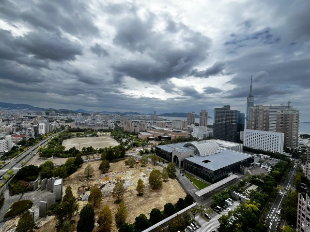 百道タワーの展望