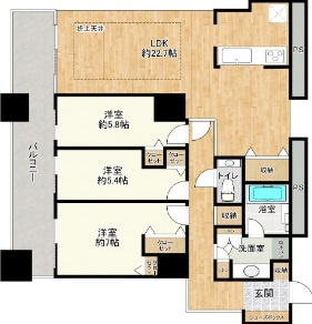 百道タワーの間取り