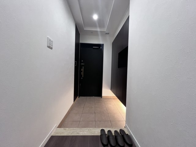 百道タワーの玄関