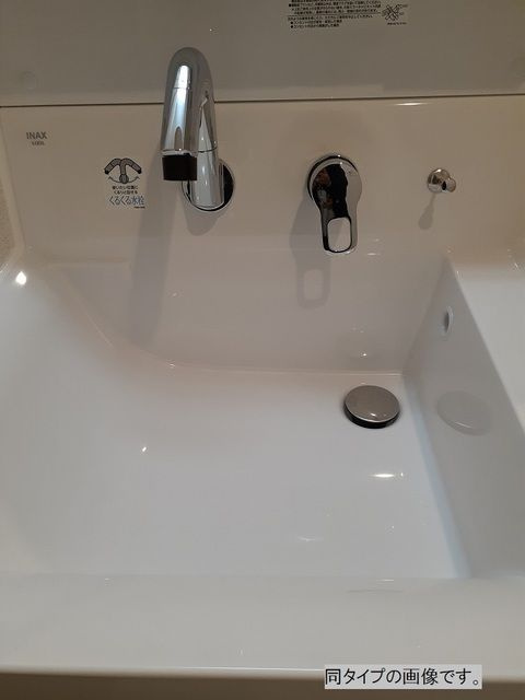 アン　ソレイユの洗面所