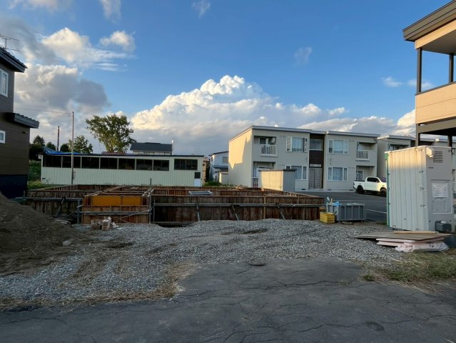 新築住宅　帯広市西11条南34丁目の外観