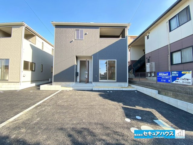 【今からご案内可能】東海市富貴ノ台 全3棟　の外観|【3号棟外観】
■株式会社　セキュアハウス■
住宅ローンに強く、知識、経験豊富なスタッフ在籍
お客様に寄り添い、ご成約後もサポート致します。