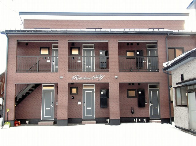 遠野市材木町のアパート