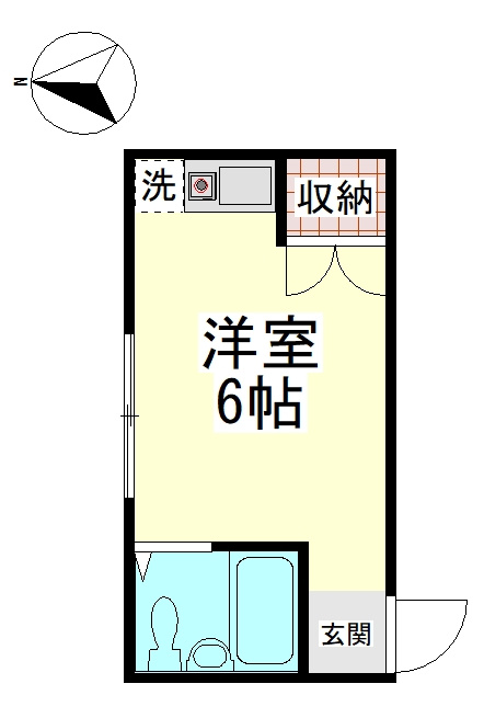コーポクレドール の間取り