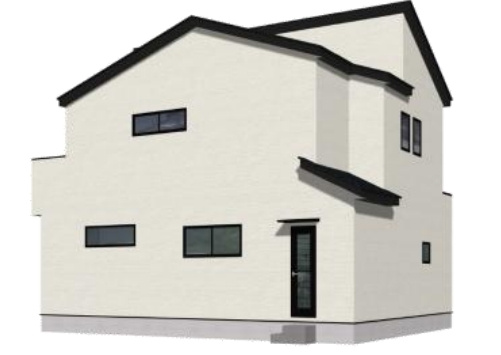 宗像市東郷5丁目1期の外観パース