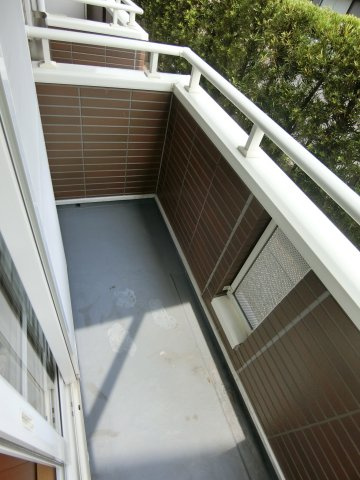 オリエント中島　Ｂのバルコニー