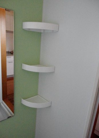 遠野市材木町のアパートの収納