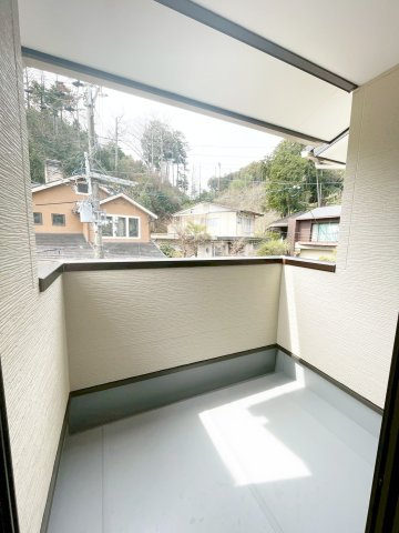 静市市原町のバルコニー