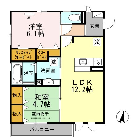 メープル住吉の間取り