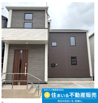 福岡市早良区重留7丁目　6号棟の外観パース