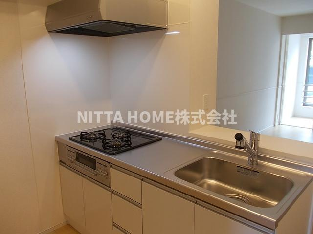 コンコードⅠのキッチン|開放的なカウンターキッチン(*^_^*)