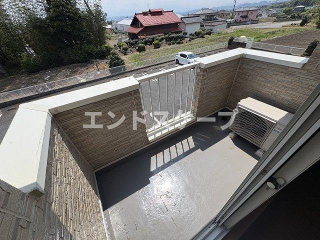 リヴィエールⅢ・Ａのバルコニー|高崎、前橋のお部屋探しはエンドスケープまで！お客様の理想お聞かせ下さい♪