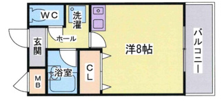 【間取り】 | ハイツ浜谷