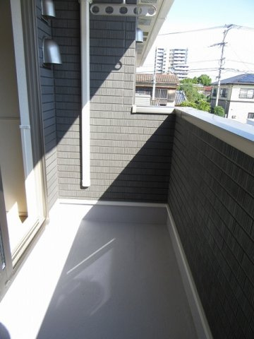 フォルツァ壱番館のバルコニー