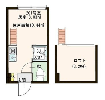 【間取り】 | リヴィエール高田馬場