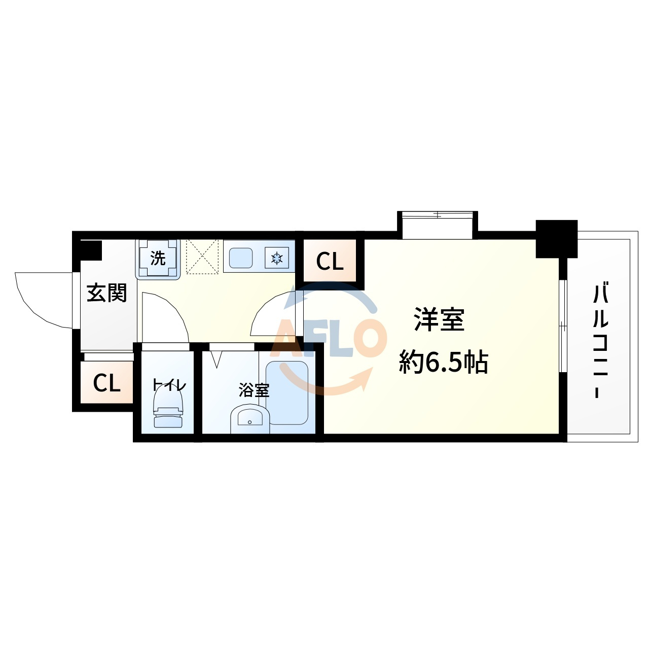 メゾンドフェンテの間取り|メゾンドフェンテ　間取り