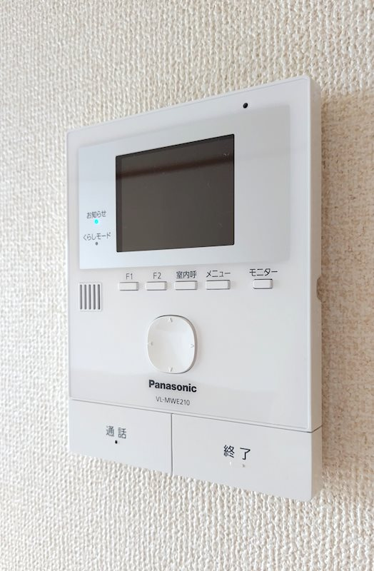 菊池郡菊陽町大字久保田のアパートのセキュリティ