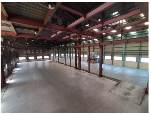 東大阪市池島町クレーン付倉庫・事務所の内装