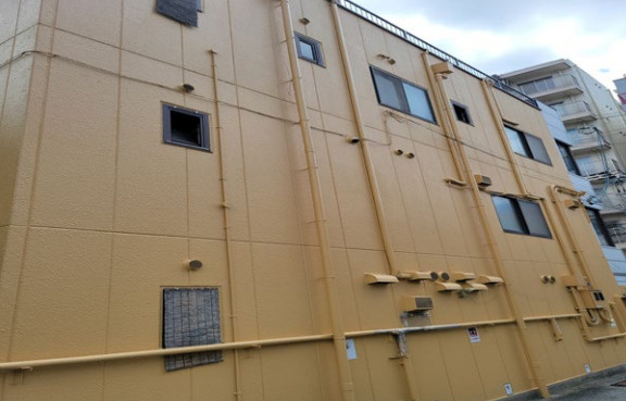 大阪市生野区新今里４丁目の店舗一部の外観パース