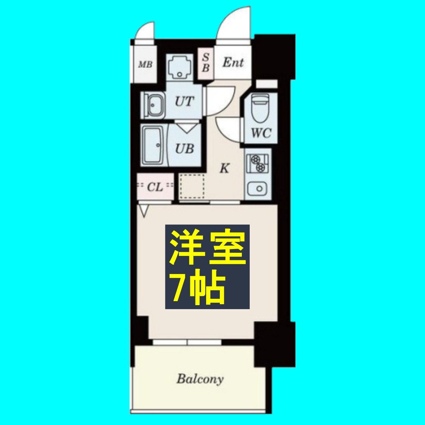 S-RESIDENCE浄心Eastの間取り