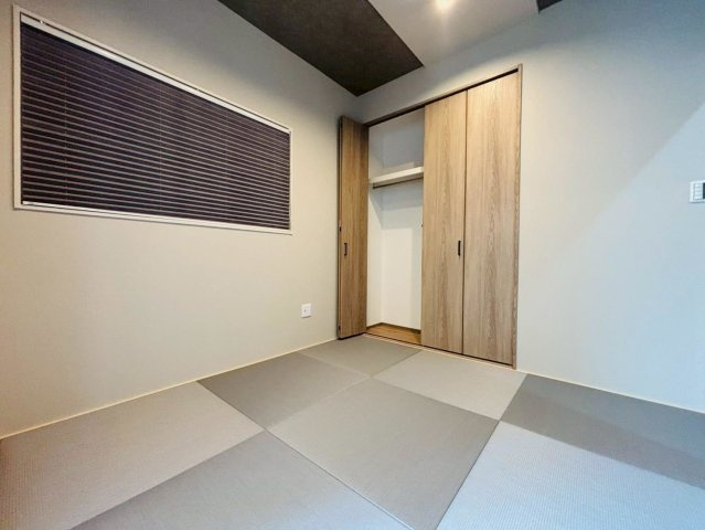 【商談中】新築戸建　大垣市長沢町　全３区画分譲の和室|一室あると便利な和室は、ご来客時はもちろん、お子様のお昼寝や遊び場、寝室としてもご利用いただけます
