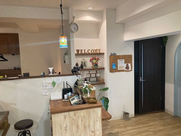 朝日鳥飼ビルの内装