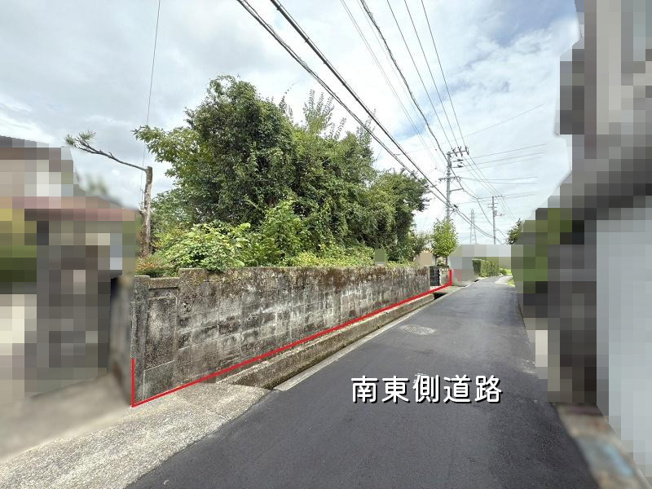 【前面道路含む現地写真】 | 【商談中】高知市神田