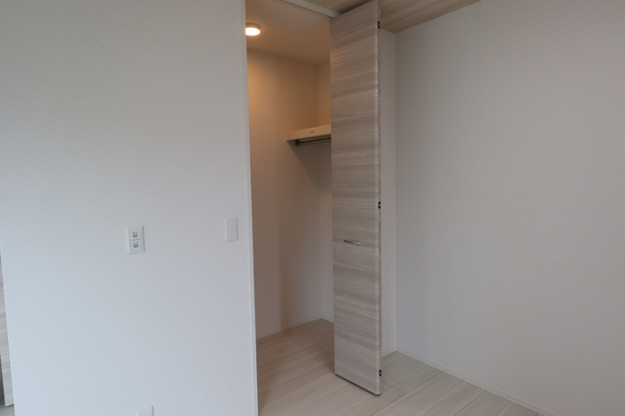 D-ROOM　FIRST　大善寺駅前の収納|ウォークインクローゼットなので収納豊富です★