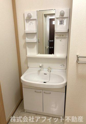 【洗面所】 | グランドメゾン花園二丁目 | 洗髪洗面化粧台