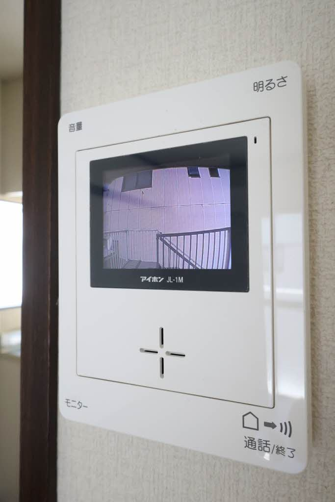 広島市西区東観音町のアパートのセキュリティ