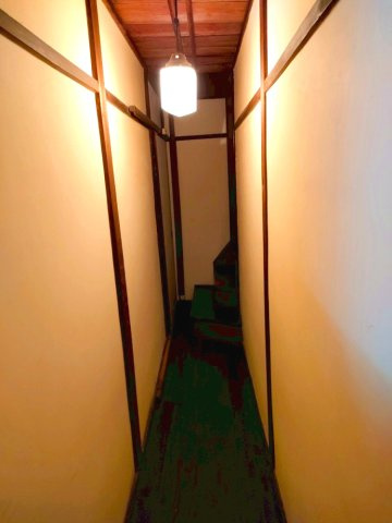 上七軒京町屋テナントの内装