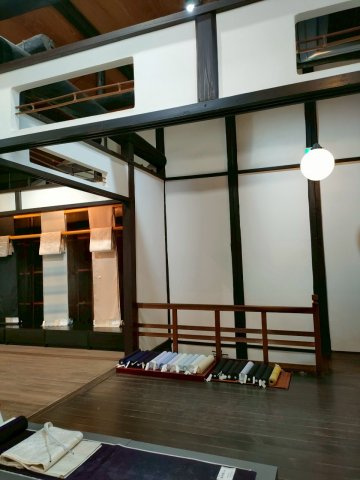 上七軒京町屋テナントの内装|欄間