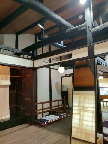 上七軒京町屋テナントの内装|２F