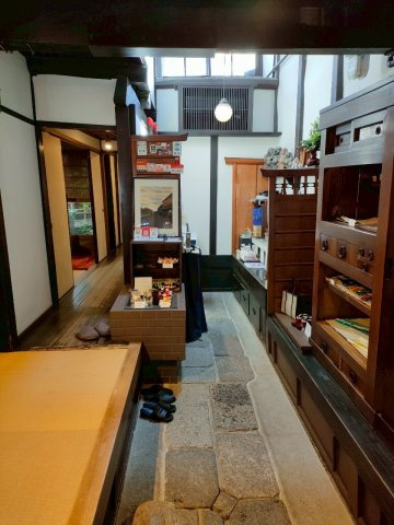 上七軒京町屋テナントのロビー