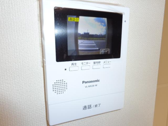 ベル　フルールの内装|カメラ付インターホン