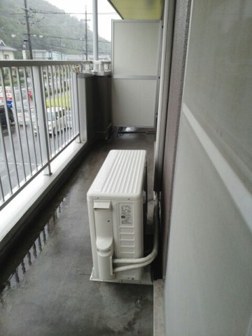 ルミエール谷中のバルコニー