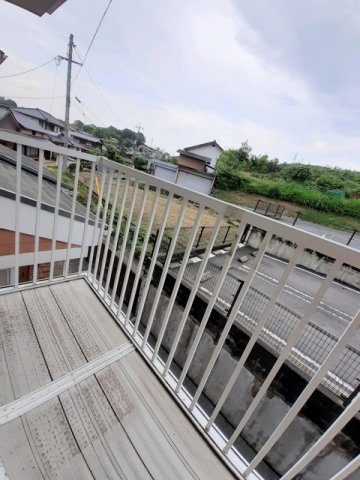 サニーヒルズのバルコニー