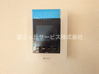 【セキュリティ】 | 湖西市新居町浜名 58期 新築一戸建て | TV付インターホンです
