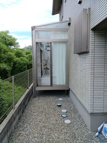 須磨桜の杜2丁目中古戸建の庭