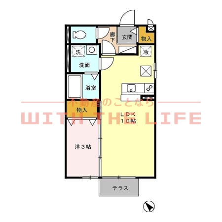 グランドールシャトー【キャッシュバック対象】の間取り