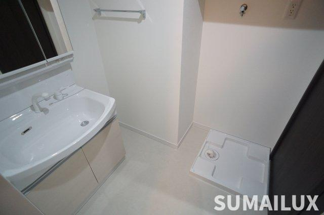 菊池郡菊陽町大字津久礼の賃貸マンションの洗面所