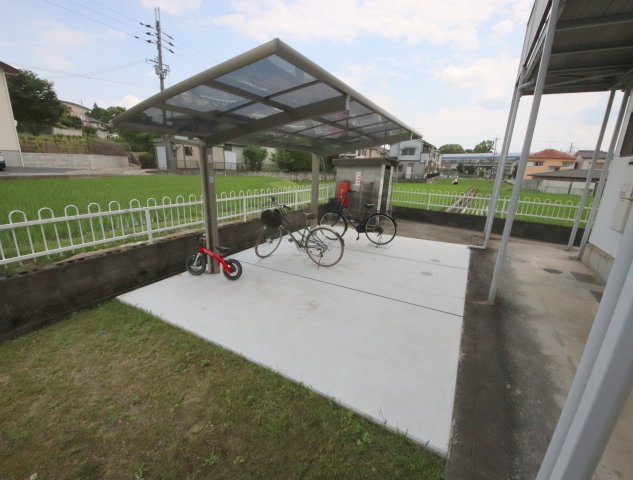 生駒市壱分町のアパートの展望