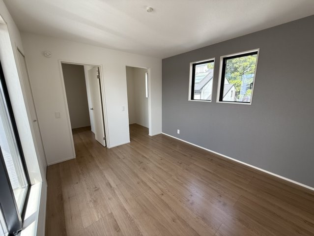 岡山市北区庭瀬　1期の洋室|◆2階南東側洋室7.0帖の様子です。主寝室にいかがでしょうか。